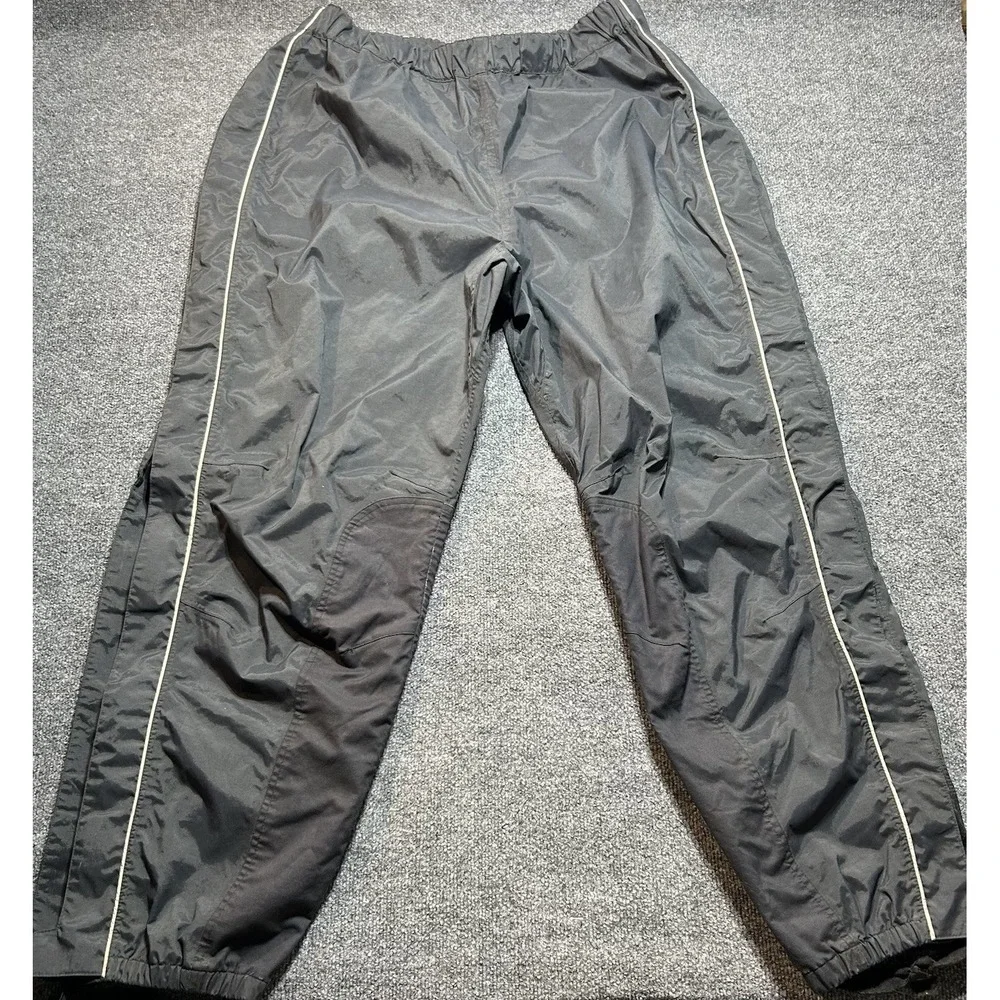 Harley Davidson Pants Mens XXL Black Stirrup Riding Motorcycle Pants Rain
